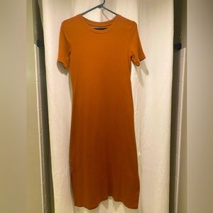 A New Day dress, rust color, 3 quarter in length, size small, great condition!